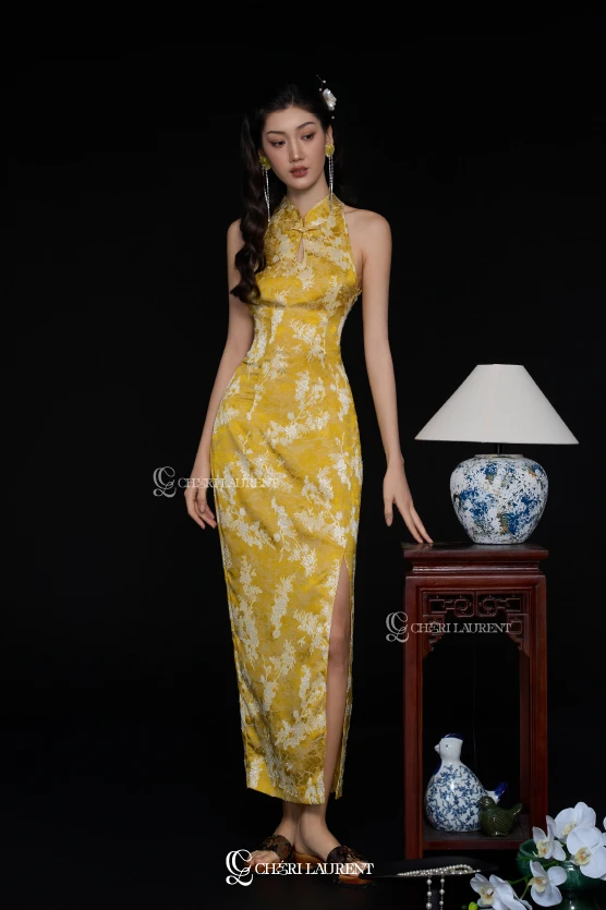 Váy Diên Vỹ - Vàng